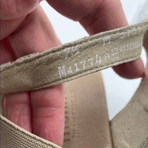 Munro American Taupe Strappy Sandals, size 7 1/2 - Picture 3 of 8